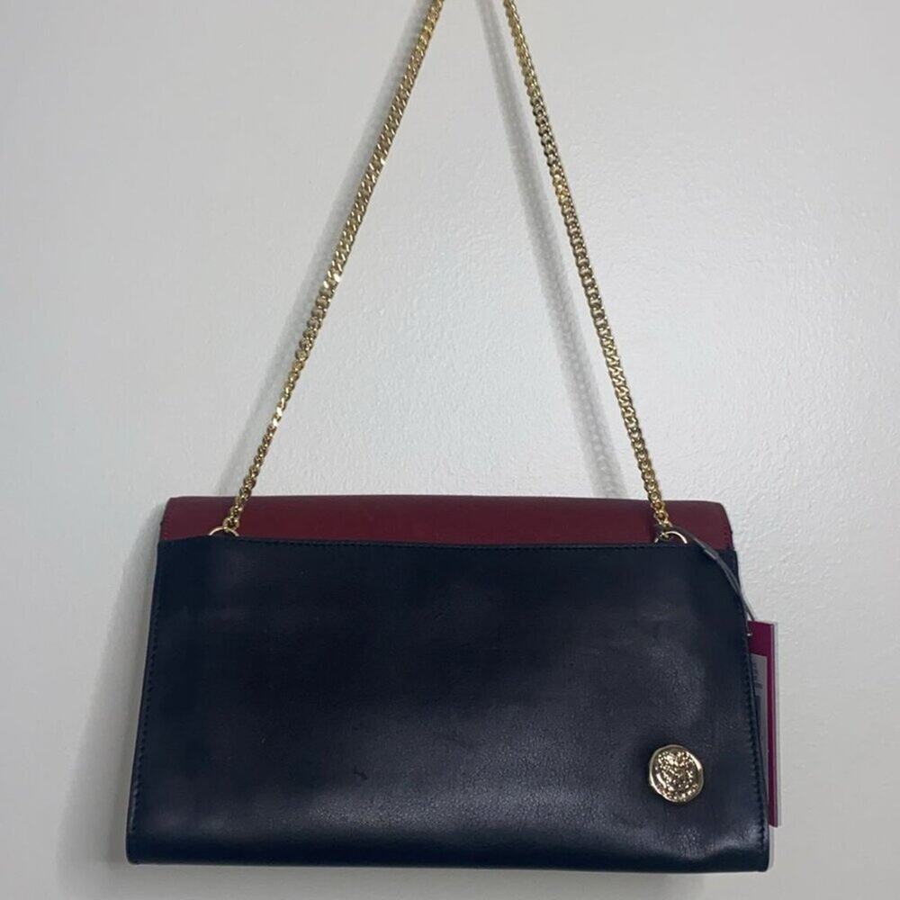 Vince Camuto Leather Handbag With Animal Hair. - Picture 8 of 14